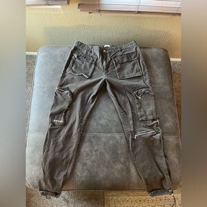 EPTM-Men's Dark Gray Cargo Pants